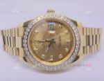 Replica Rolex Day-date II 41mm Diamond Bezel Gold Watch_th.jpg